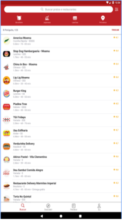 iFood - Delivery de Comida screenshot 5